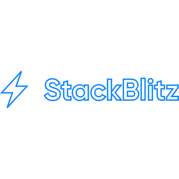 Stackblitz Line Wordmark