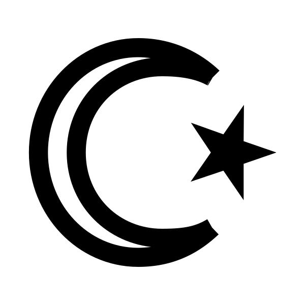 Star And Crescent Solid
