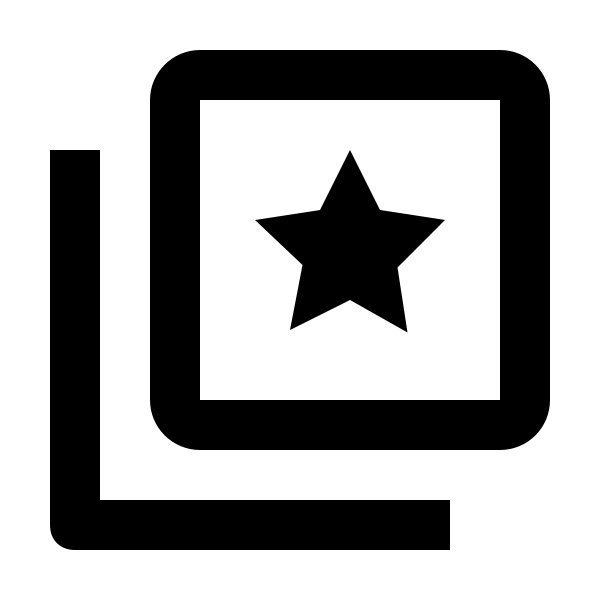 Star Box Multiple Outline
