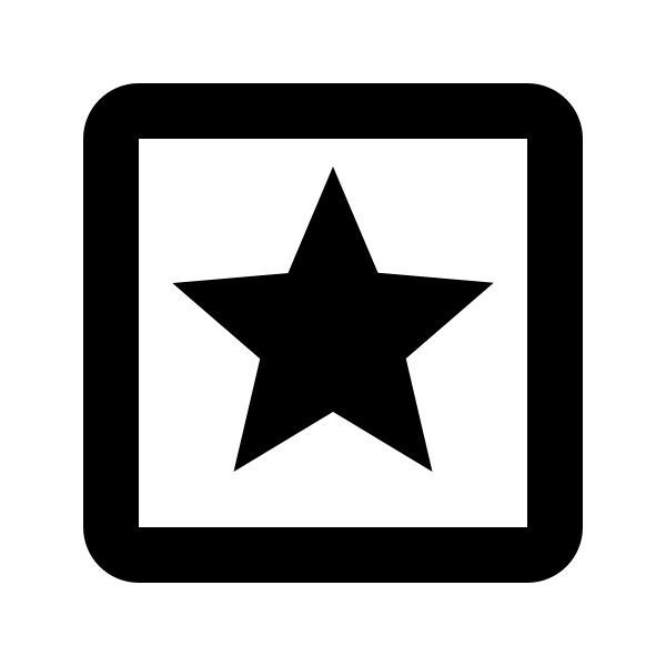 Star Box Outline