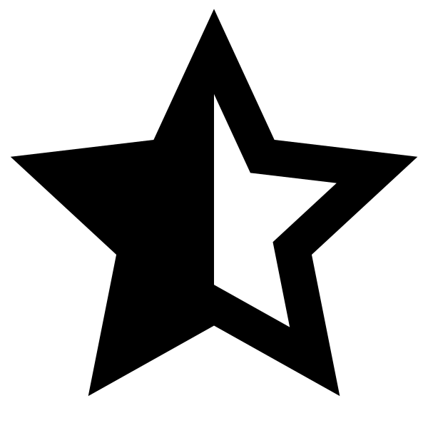 Star Half Fill