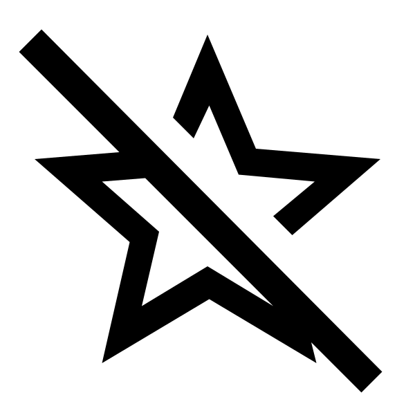 Star Off Outline