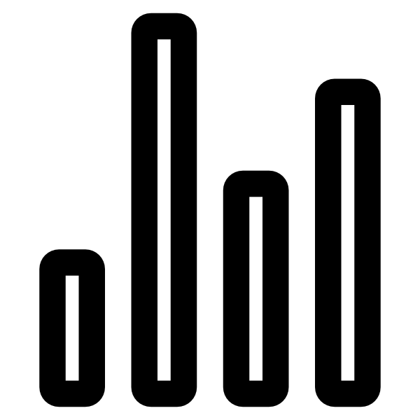 Stats Chart Outline