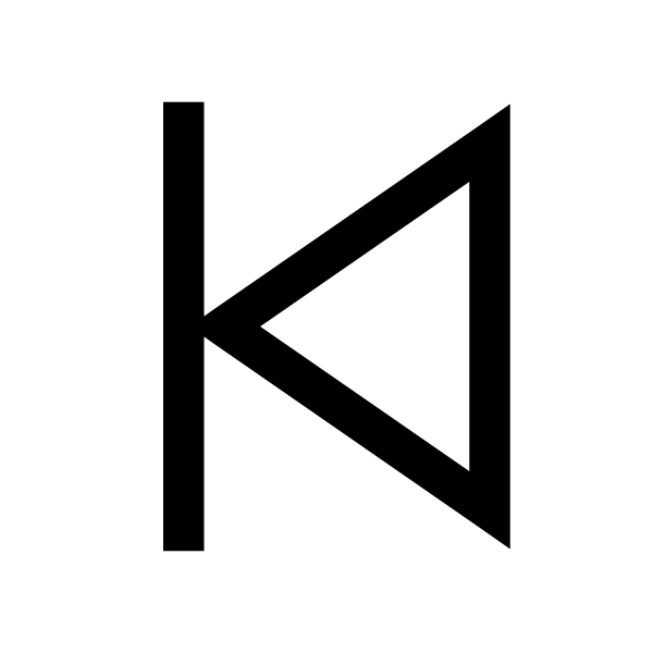 Step Backward Solid Vector