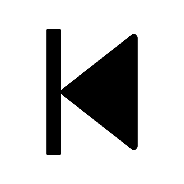 Step Backward Vector