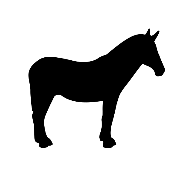 Sticker Mule Vector