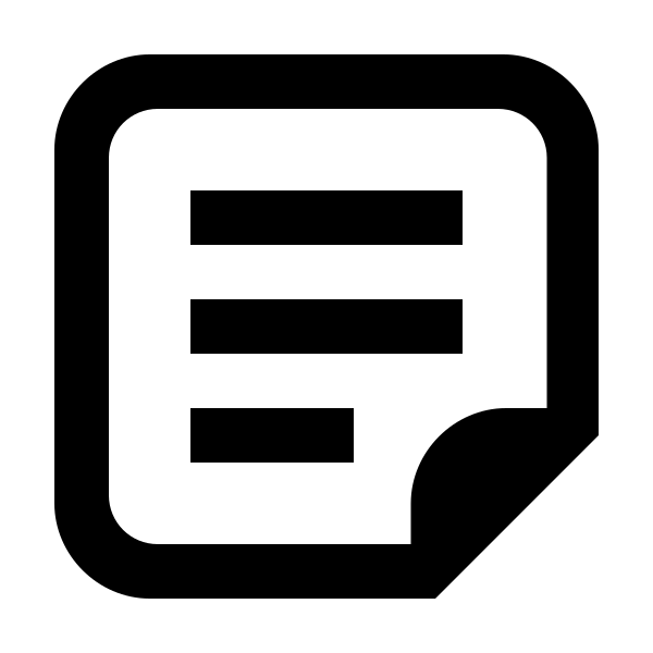 Sticker Text Outline