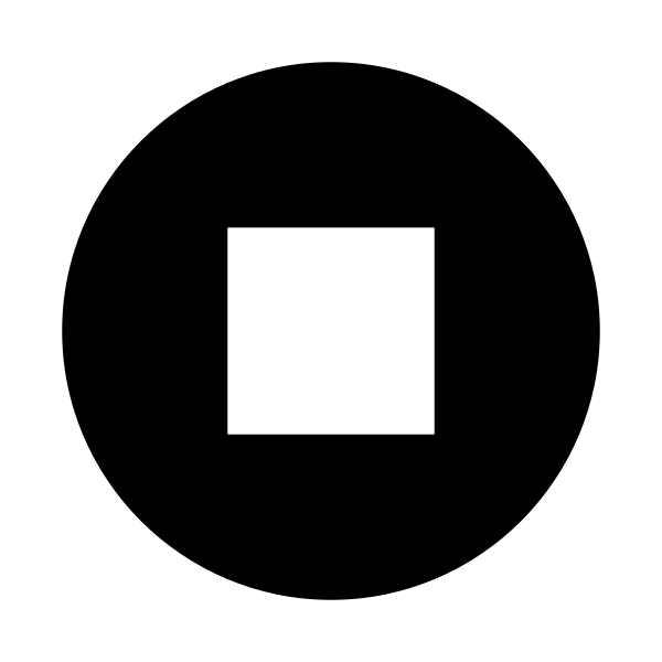 Stop Circle Sharp