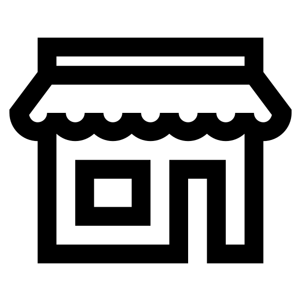 Store Alt Solid Vector