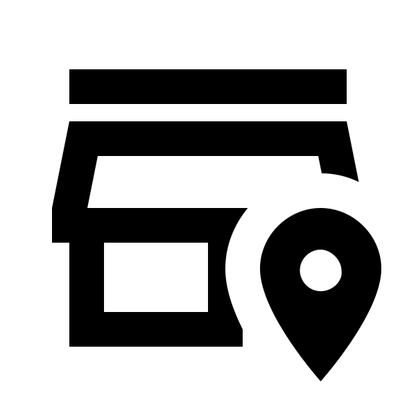 Store Marker Outline
