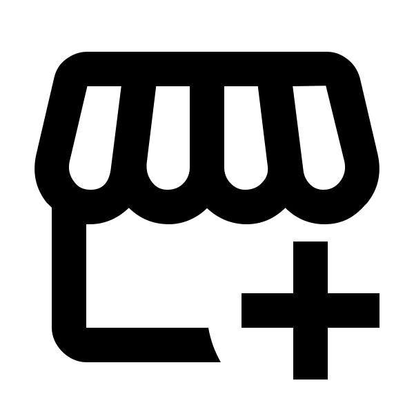 Storefront Plus Outline