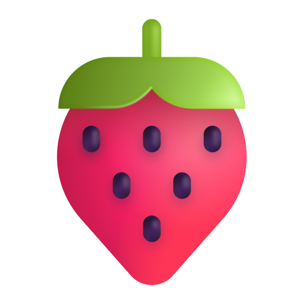 Strawberry Color Vector