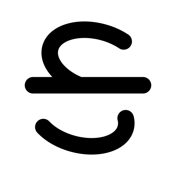 Strikethrough Vector