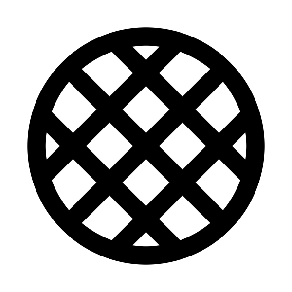 Stroopwafel Solid Vector