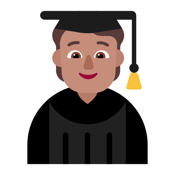 Student Flat Medium Vector