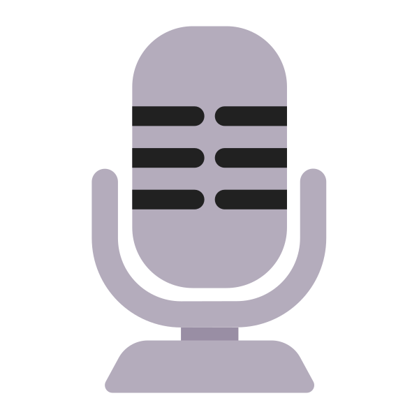 Studio Microphone Flat
