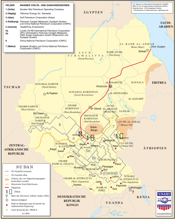 Sudan Oil Usaid 2001