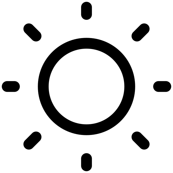 Sun Light Vector