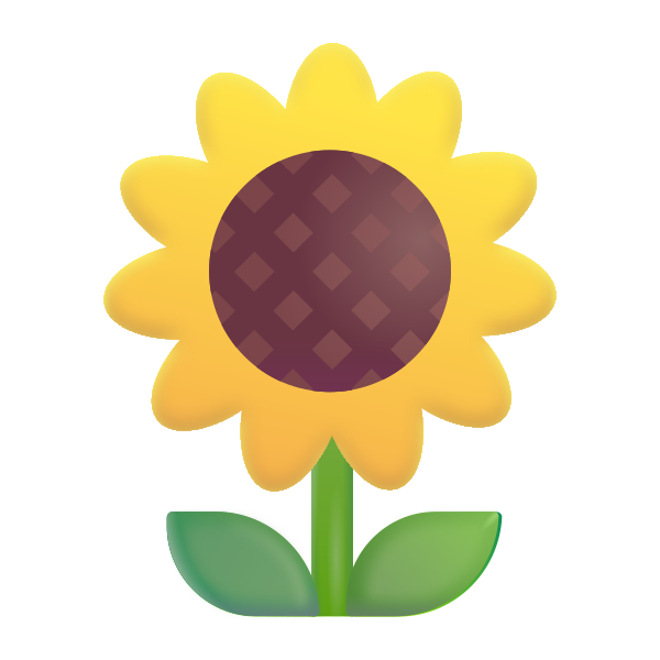 Sunflower Color Vector