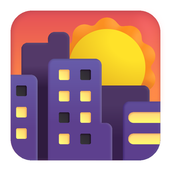 Sunset Color Vector