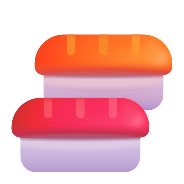 Sushi Color Vector