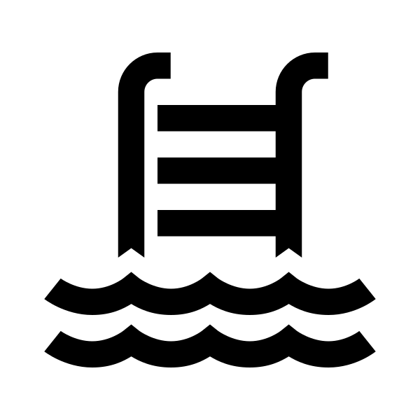 Swimming Pool Solid Vector