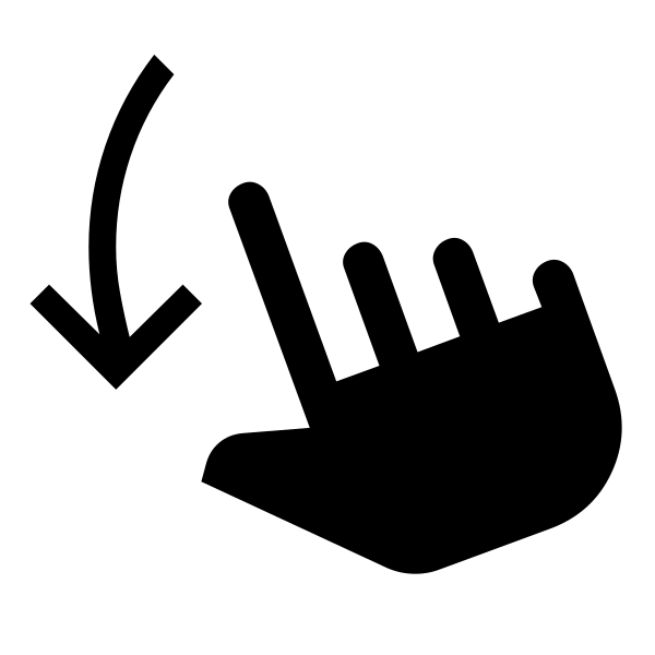 Swipe Down Fill
