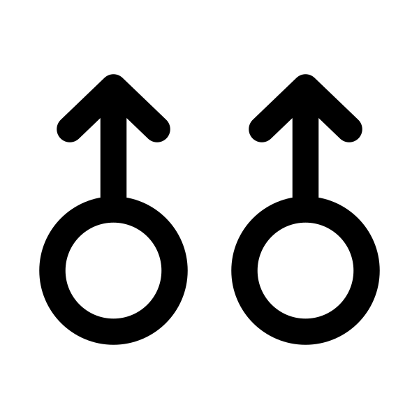 Swipe Two Fingers Up Gesture Vector
