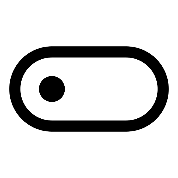 Switch Off Vector