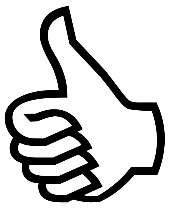 Symbol Thumbs Up Vector