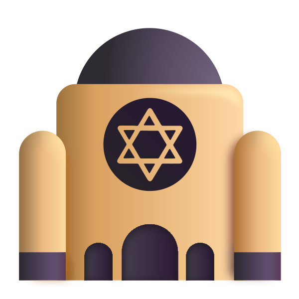 Synagogue Color Vector