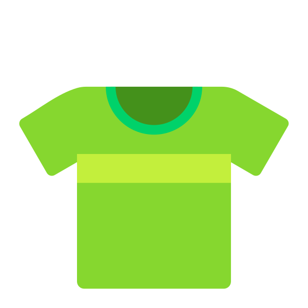 T Shirt Flat Vector