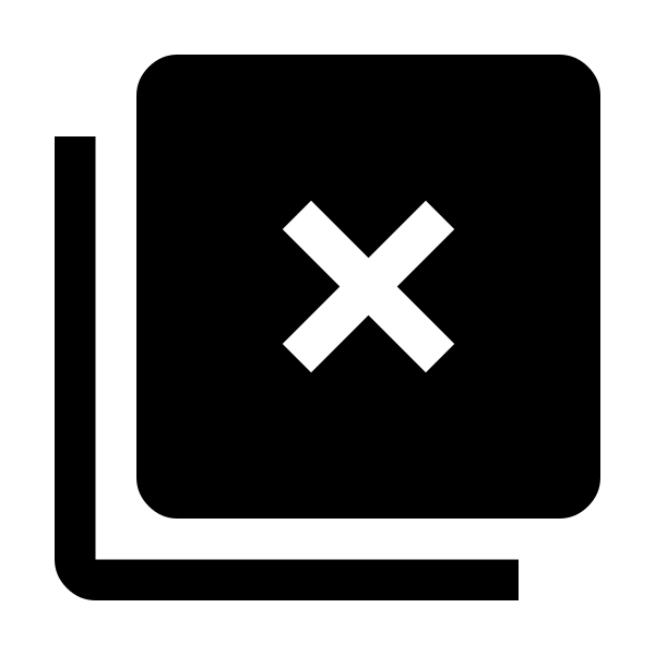 Tab Close Fill