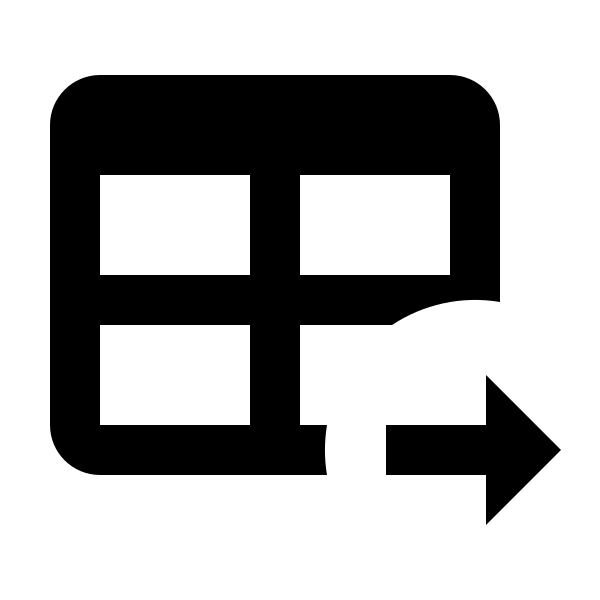 Table Arrow Right
