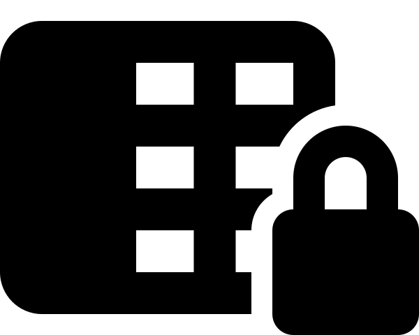 Table Cells Column Lock