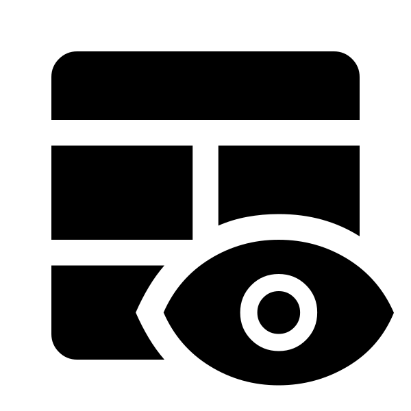 Table Eye Fill