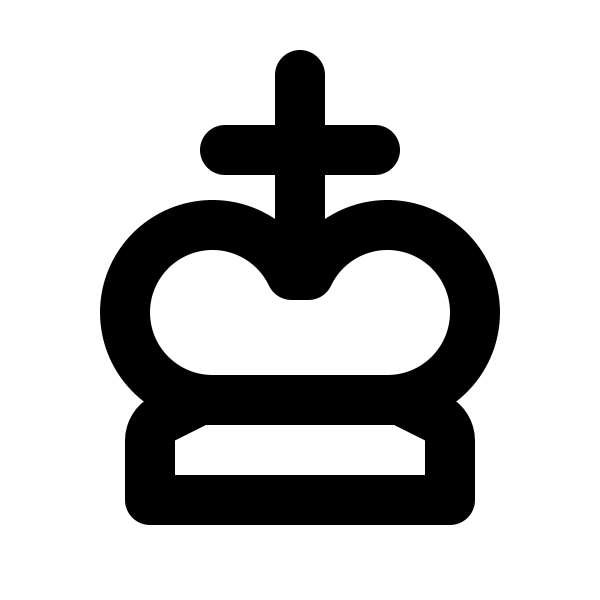Tabler Icons Chess King