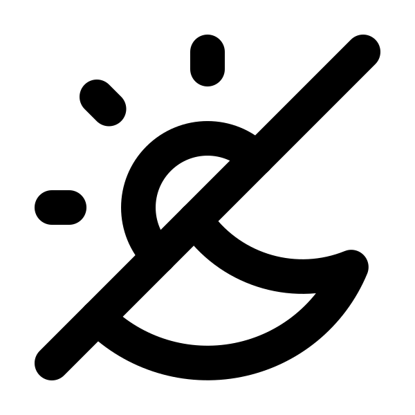 Tabler Icons Sun Moon Vector