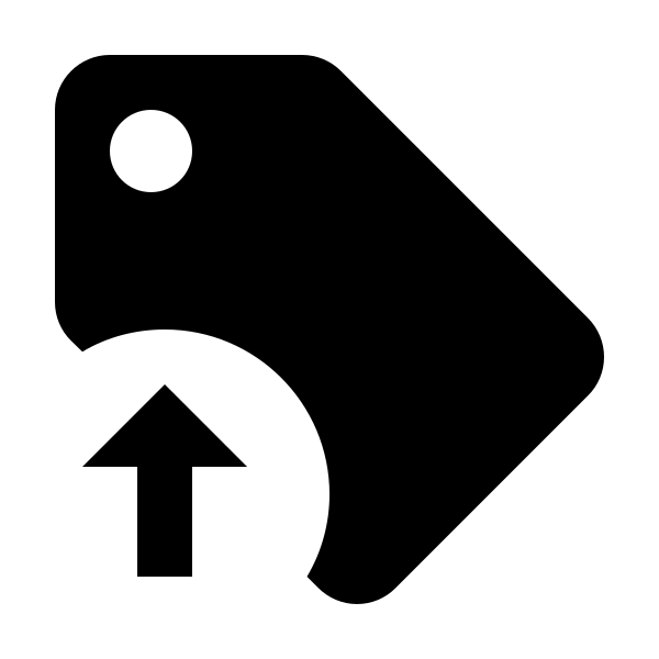 Tag Arrow Up
