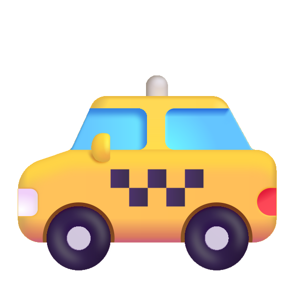 Taxi Color Vector