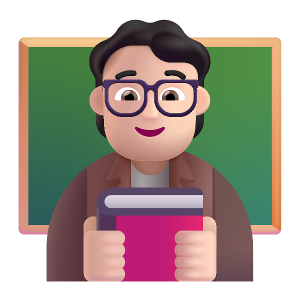 Teacher Color Light Vector