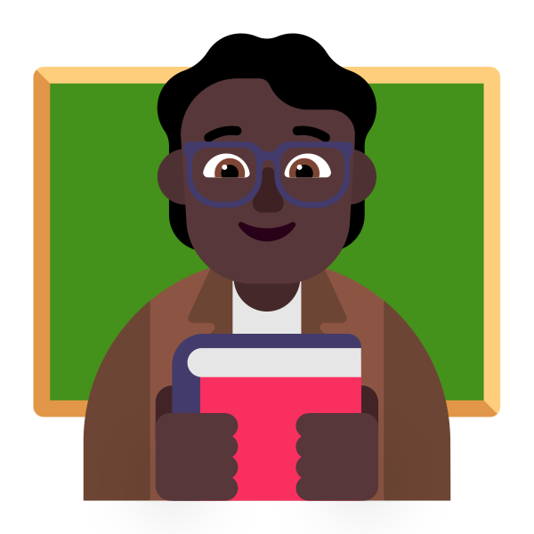 Teacher Flat Dark