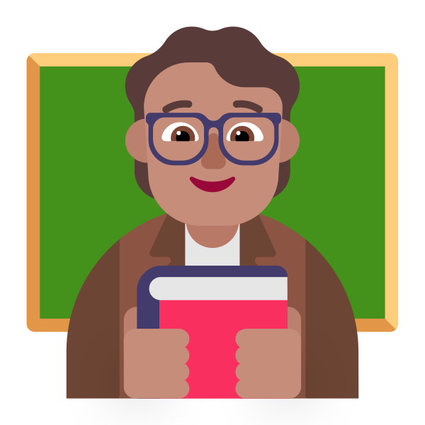 Teacher Flat Medium