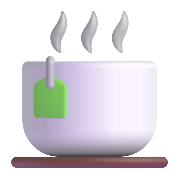 Teacup Without Handle Color Vector