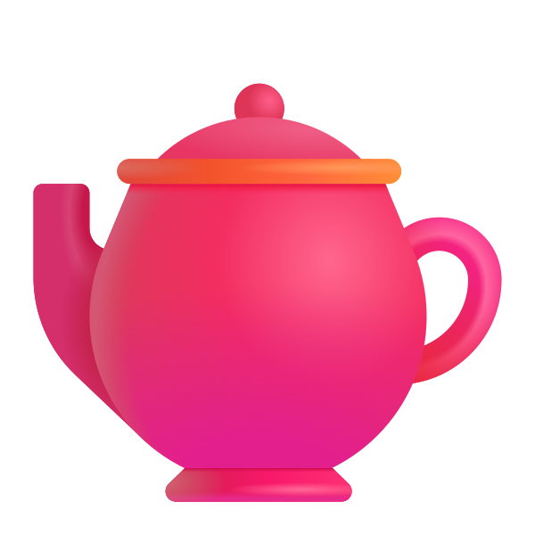 Teapot Color Vector