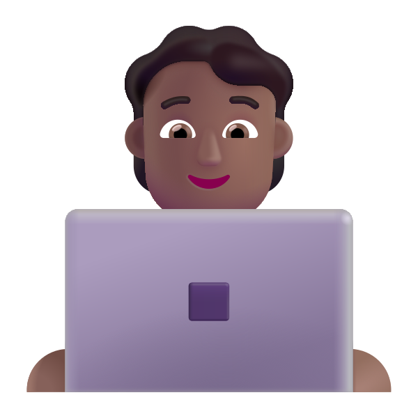 Technologist Color Medium Dark Vector