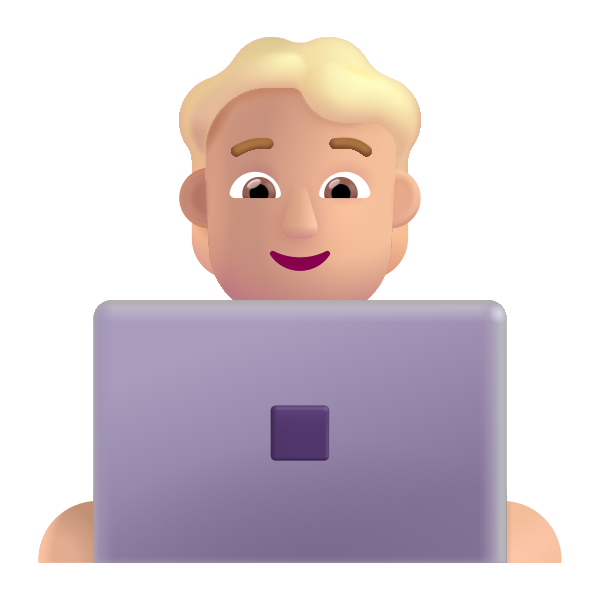 Technologist Color Medium Light Vector