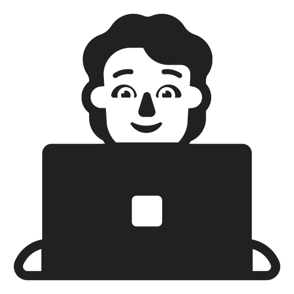 Technologist High Contrast Default Vector