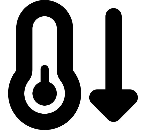 Temperature Arrow Down