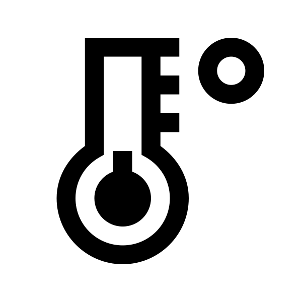 Temperature Low Solid Vector